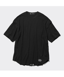 GU | ドライワッフルT(5分袖)UNDERCOVER(Tシャツ/カットソー)