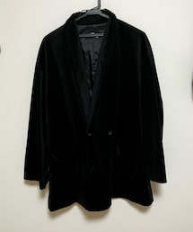 HARE | Hareのベロア生地のセットアップ(テーラードジャケット)