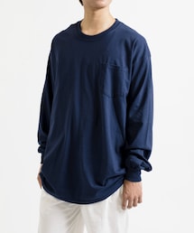 GILDAN | 6.0 oz ウルトラコットン胸ポケットロングスリーブTシャツ (Tシャツ/カットソー)