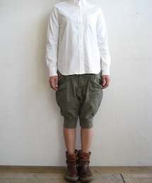 KAPITAL | 薄キャンバス サルエルヌーベル ショートパンツ(パンツ)