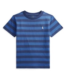 POLO RALPH LAUREN | ストライプド コットン ジャージー Tシャツ(Tシャツ/カットソー)