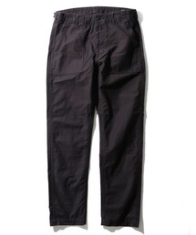 orSlow | FREAK'S STORE別注SLIM FIT BLACK FATIGUE PANTS 綿100%バックサテン(カーゴパンツ)