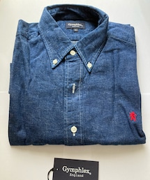 GYMPHLEX | オックスフォードデニム シャツ(シャツ/ブラウス)