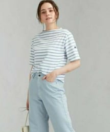 SAINT JAMES | green label relaxing 別注 SC ピリアック プルオーバー ボーダー カットソー(Tシャツ/カットソー)