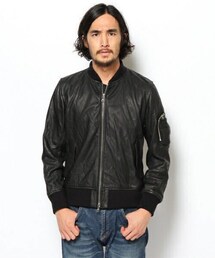 sage de cret | ラムレザーMA-1(MA-1)