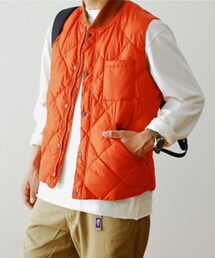 Rocky Mountain FeatherBed | TODD SNYDER別注 Nylon Down Vest(ダウンベスト)