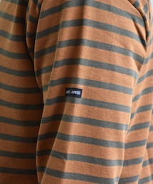 SAINT JAMES | OUESSANT ウエッソン SIENNE/LICHEN(Tシャツ/カットソー)