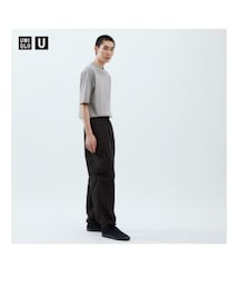 UNIQLO | パラシュートワイドパンツ(カーゴパンツ)