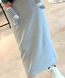 Soir,5 COCOTTE PARIS | スエットタイトスカート、お気に入り❤︎(スカート)