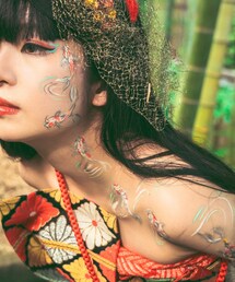 メイク写真 | ボディーペイント/LISAKUBOTA(メイクアップ)