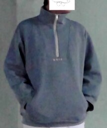 GRIS | ハーフジップスウェット(スウェット)