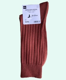 GU | レギュラーソックス • ボルドー(レッグウェア)