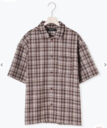 Melan Cleuge | 柄アソートTRレギュラーカラーシャツ • Lサイズ(トップス)