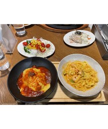 ランチのパスタ🍝とオムライス✨ | その他