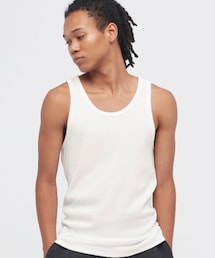 UNIQLO | ドライリブカラータンクトップ(タンクトップ)