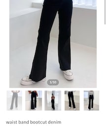LAZY AND EASY | デニムパンツ