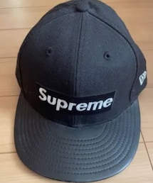 Supreme  | 12AWxNew Era Leather Visor Cap(7:1/2)(キャップ)