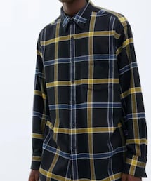 UNIQLO | JW ANDERSON フランネルチェックシャツ/XL(シャツ/ブラウス)