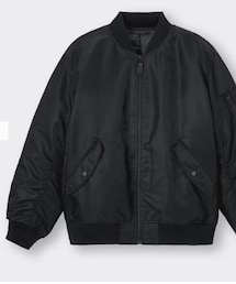 GU | ヒートパデッドMA-1ブルゾン／L(MA-1)