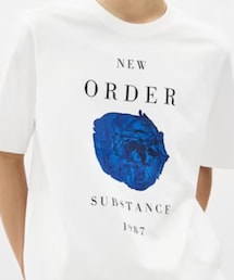 GU | グラフィックT(半袖) MUSIC(New Order)／L(Tシャツ/カットソー)