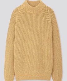 UNIQLO | ウォッシャブルモックネックセーター／L(ニット/セーター)
