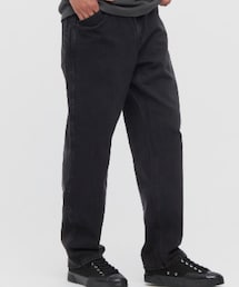UNIQLO | ワイドフィットジーンズ(DGY)／w30(デニムパンツ)