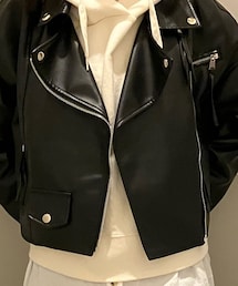 SHEIN | ライダースジャケット
