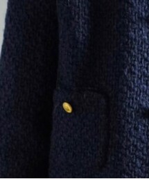 Chanel long jacket | ノーカラーコート