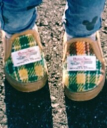 HARRIS TWEED | スリッポン