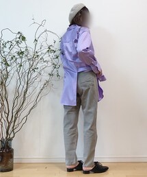 SOMETHING | バックポケット位置高め脚長効果アリ👍✨(デニムパンツ)