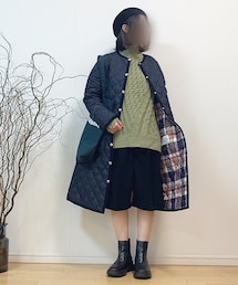 しまむら | YOKOPIさんコラボ　コーデュロイハーフパンツ(パンツ)