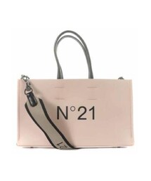 N°21 | ヌメロヴェントゥーノ N°21 AYAKO BEAUTY ヌード コレクション トートバッグ ショルダーバッグ 2way レザー ロゴ ピンク /YI39 レディース (バッグ)