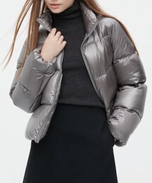 UNIQLO | ウルトラライトダウンシャイニーボリュームジャケット /06 GLAY/3XL(ジャケット/アウター)