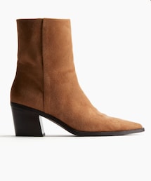 H&M | ポインテッドトゥアンクルブーツ　／37(ブーツ)