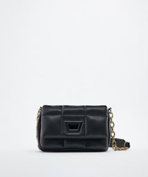 ZARA |  キルティング ミニ ショルダーバッグ(バッグ)