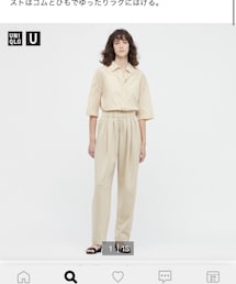 UNIQLO | スウェットギャザーパンツ(スウェットパンツ)