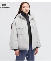 UNIQLO | ハイブリッドダウンオーバーサイズパーカー(ダウンジャケット/コート)