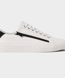 ZARA | シープ付きスニーカー(スニーカー)