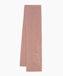 SINOON | Sinoon Logo Muffler (Pink)(マフラー)