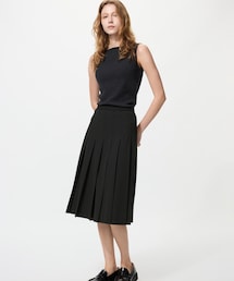 UNIQLO | ワイドプリーツミディスカート(スカート)