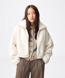 GU | フラッフィーブルゾン NATURAL(ブルゾン)