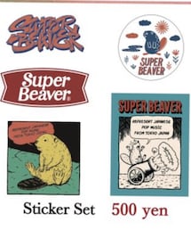 SUPER BEAVER | ステッカー/テープ