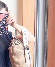 Chloe | “woody”スモールバスケット ¥ 75,900  （税込）(かごバッグ)