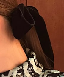 MUCHA | ベロアリボン(ヘアアクセサリー)