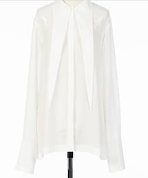 FETICO | EMBROIDERED SHEER SHIRT(シャツ/ブラウス)