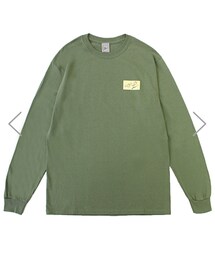 鈴木仁 | “22”Long Tee/落ち着きグリーン(Tシャツ/カットソー)