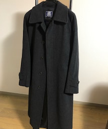 abx | abx ウール混ステンカラーロングコート(ステンカラーコート)