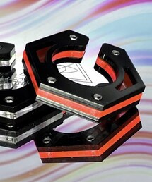 中央町戦術工芸 | 中央町戦術工芸　イヤーカフユニット type_hexa(イヤーカフ)