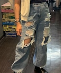 no brand(ノーブランド)の「パンツ(デニムパンツ)」