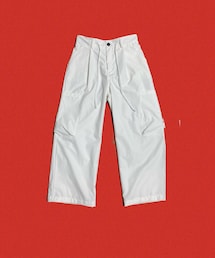 SHEIN | 紐ウエストワイドパンツ(パンツ)